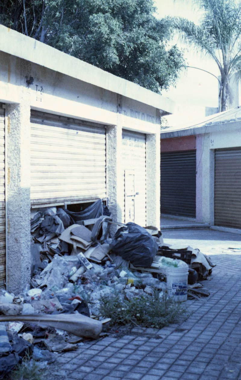 Freshly cleared garage after junk removal in Burlington